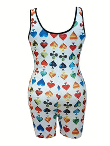 Women'S Sleeveless Jumpsuit