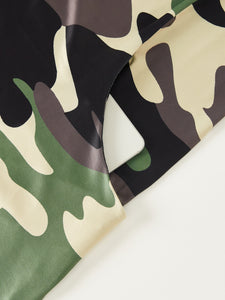 Women's Plus Size Camouflage Print Romper Jumpsuit