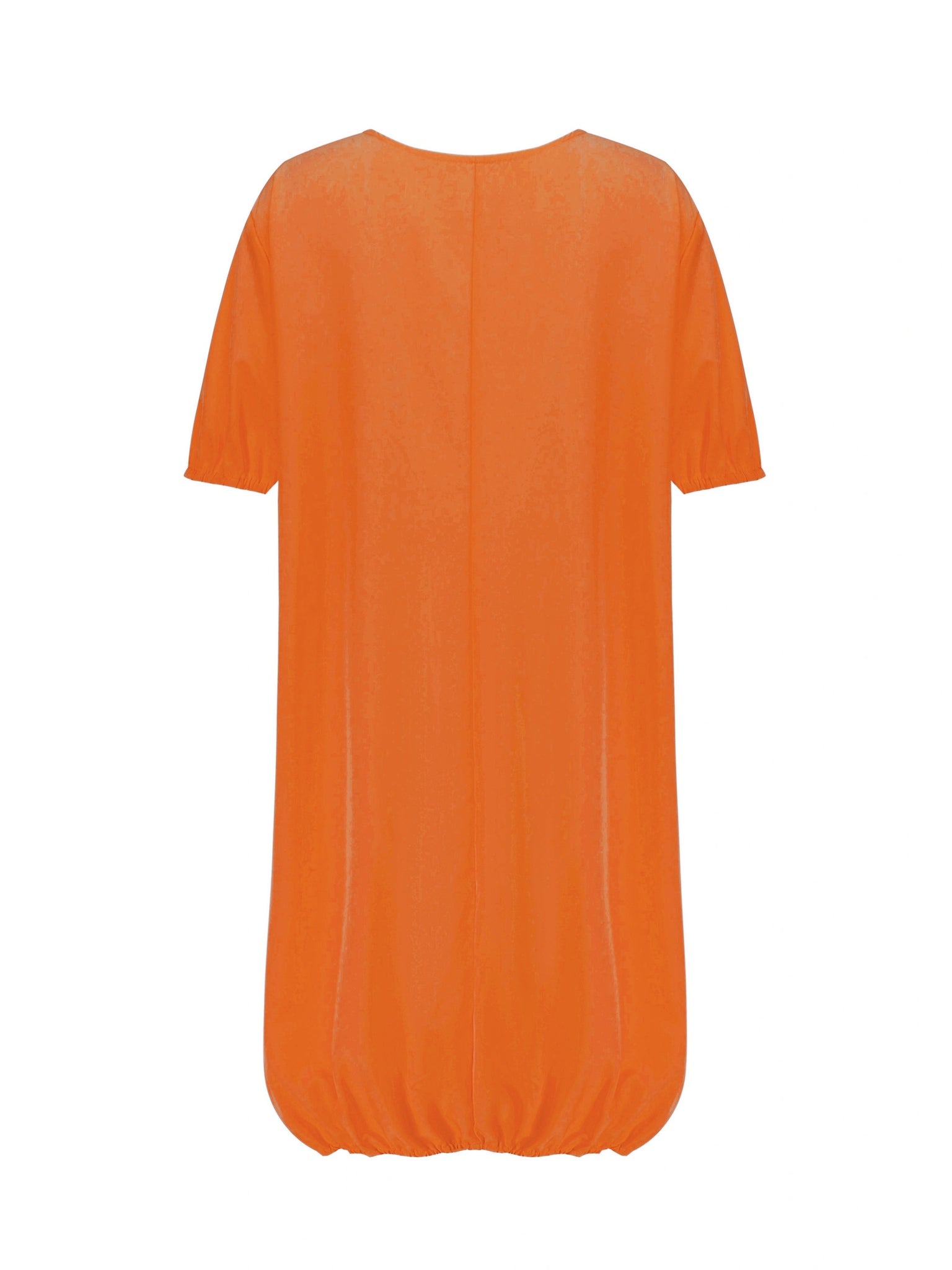 Women's Casual Solid Color Bubble Dress