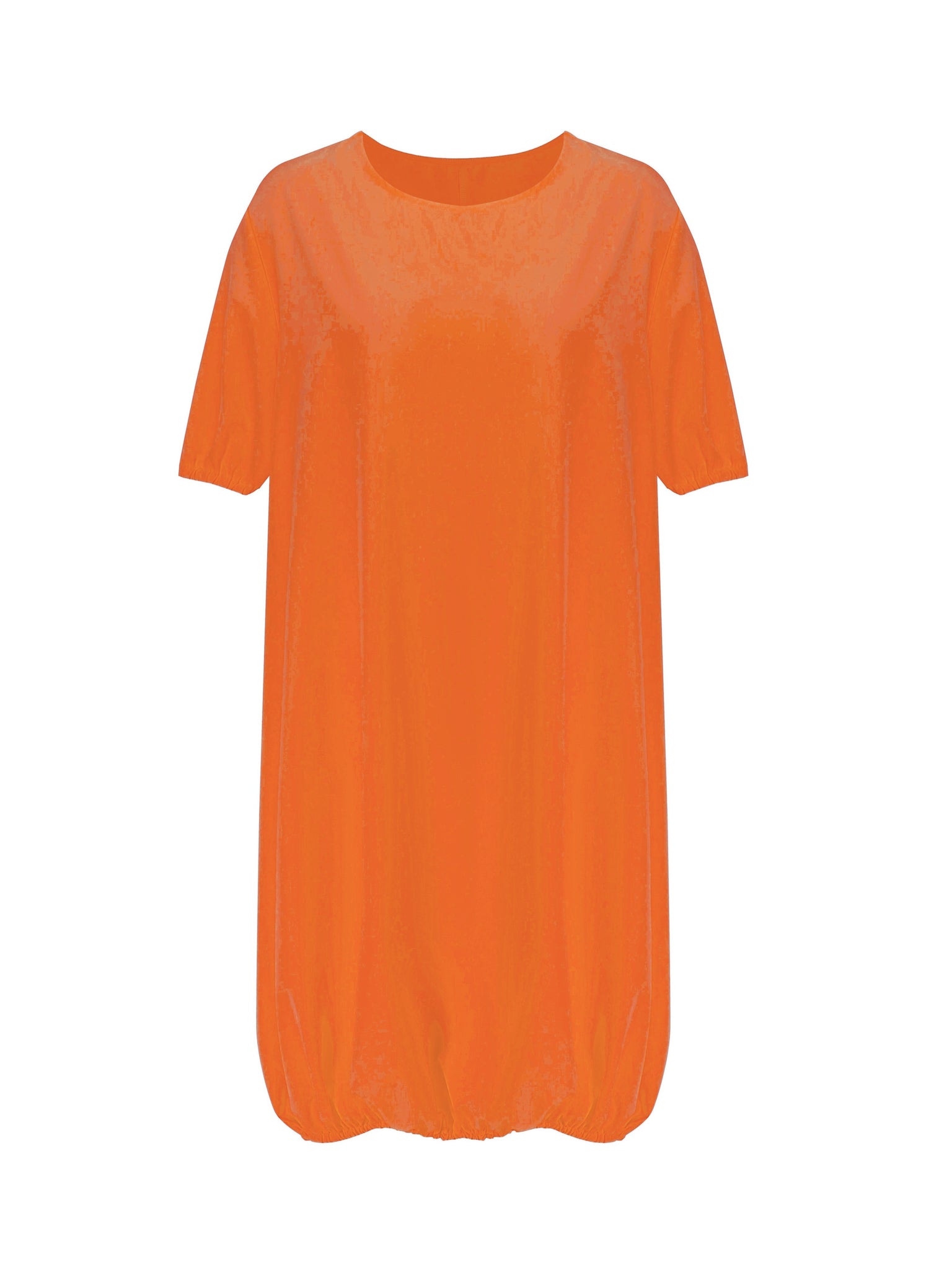 Women's Casual Solid Color Bubble Dress