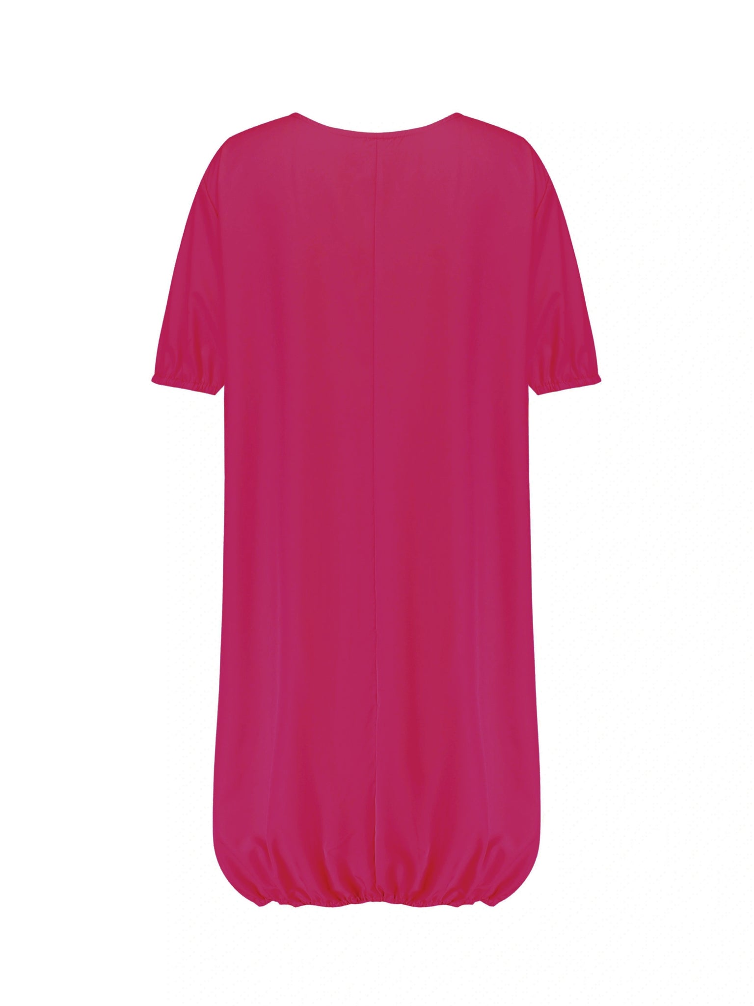 Women's Casual Solid Color Bubble Dress