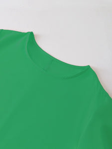 Women's Casual Solid Color Bubble Dress