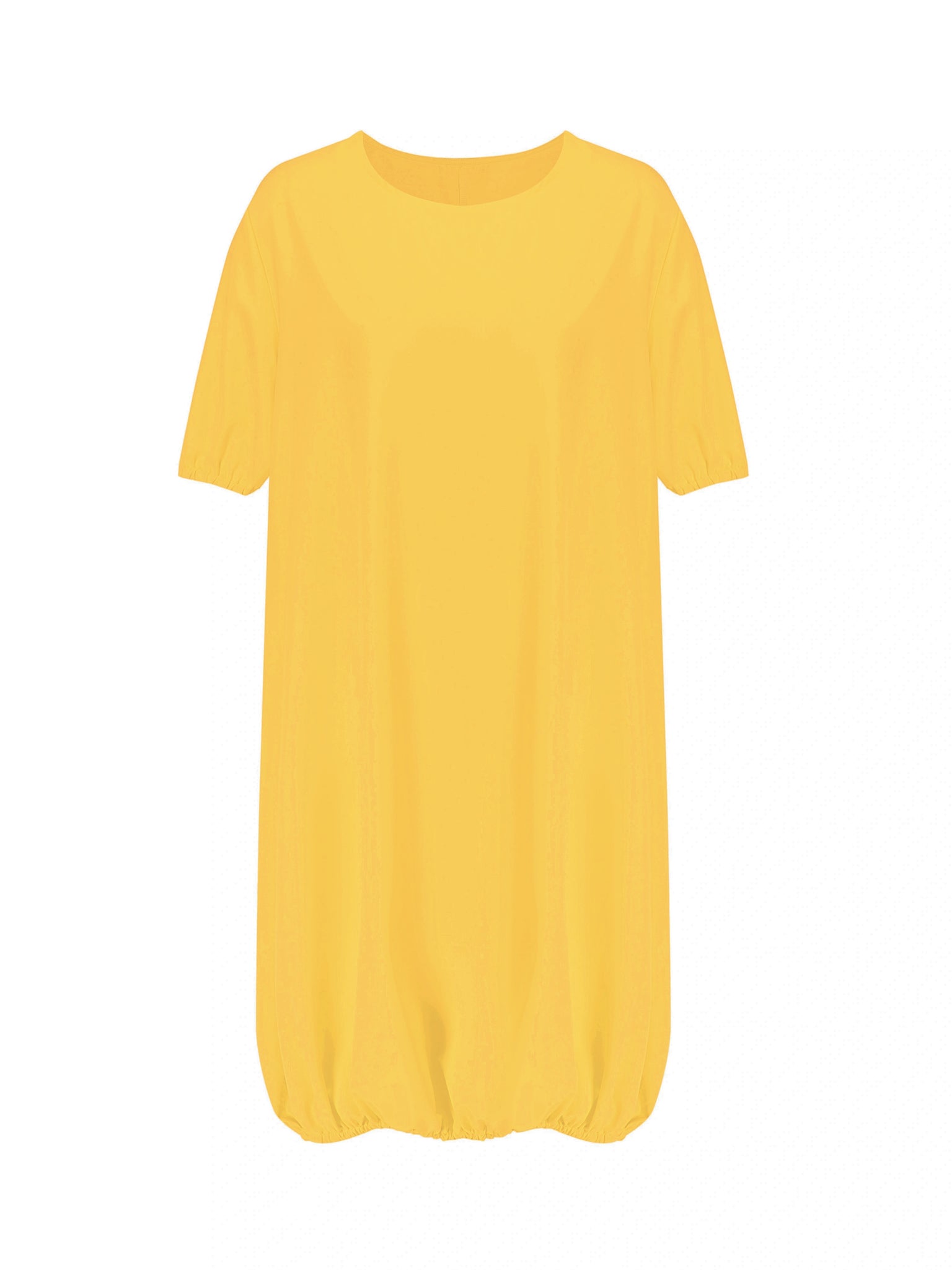 Women's Casual Solid Color Bubble Dress